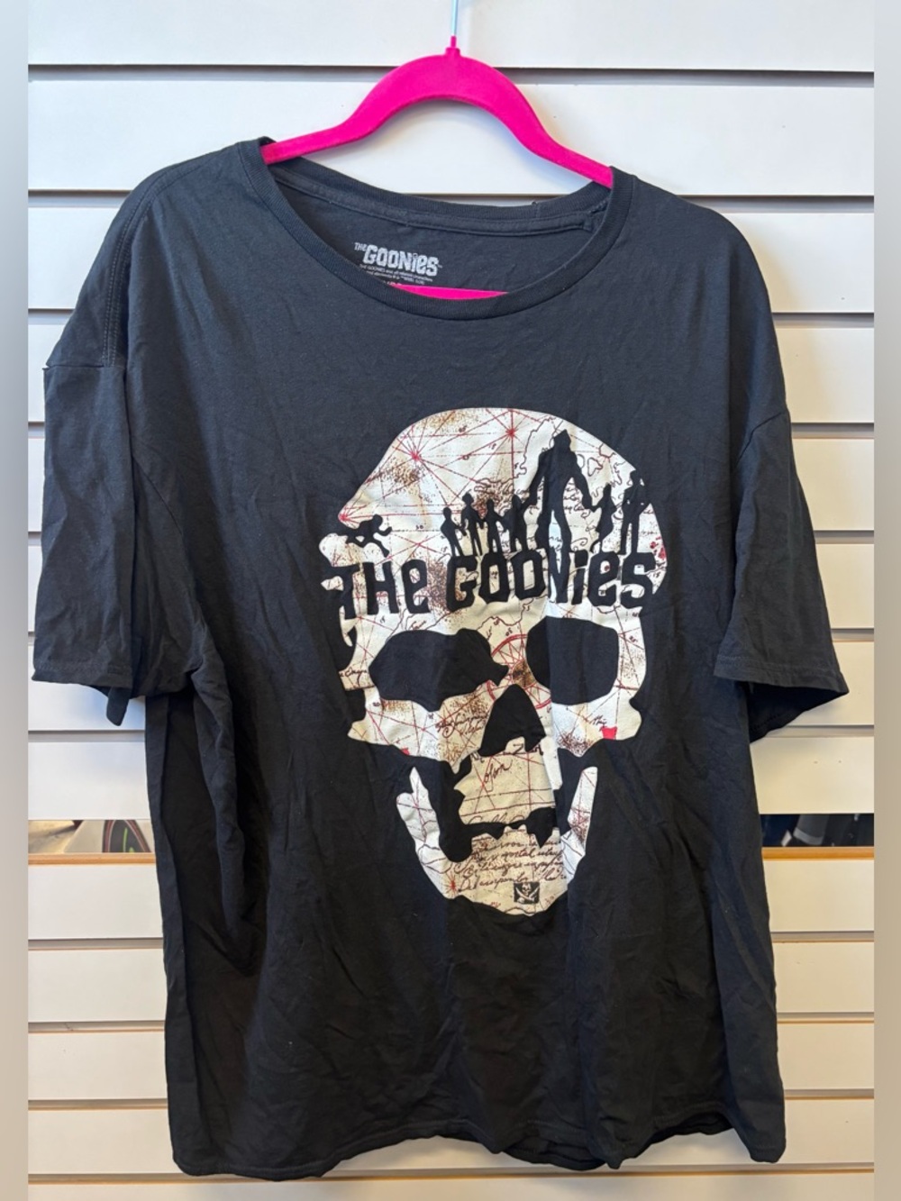 The Goonies Black Short Sleeve Graphic Tee